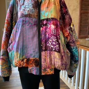 Multi colored jacket